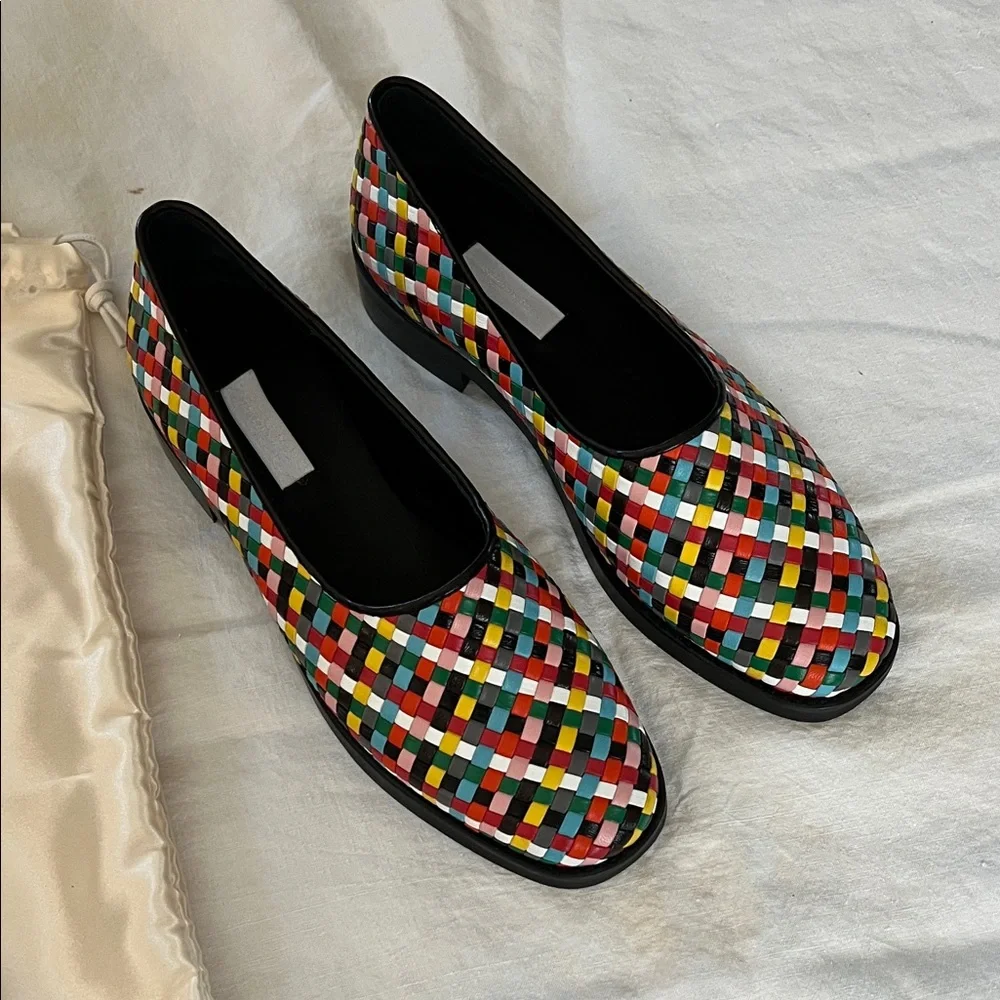 Suzanne Rae Woven Glove Shoe, multicolor - Picture 1 of 7